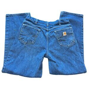 Carhartt Flame Resistant Men's Denim Blue Jeans 36x32 |W1‎